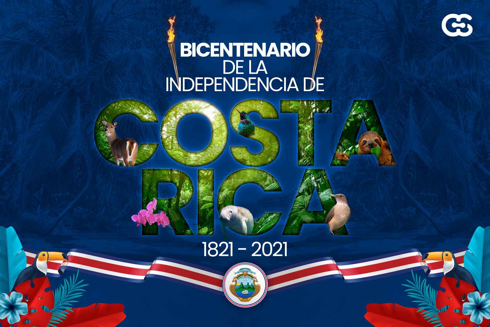 Costa Rica celebra el Bicentenario de su Independencia