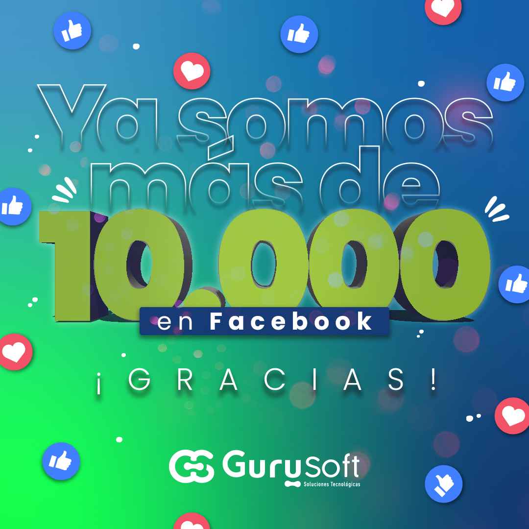 ¡Ya somos más de 10.000 en Facebook!