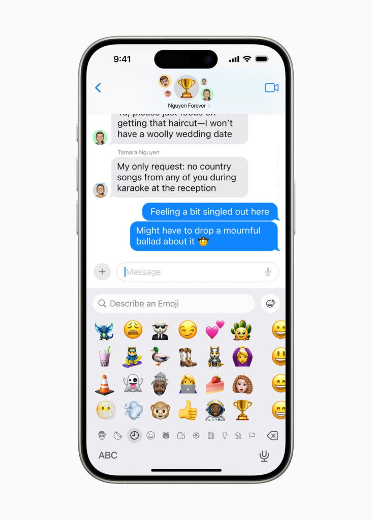 Apple WWDC24 Apple Intelligence Messages Inline React With Genmoji 240610 Inline 1.jpg.large 2x 1